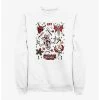 Null Stranger Things Flash Sheet Sweatshirt