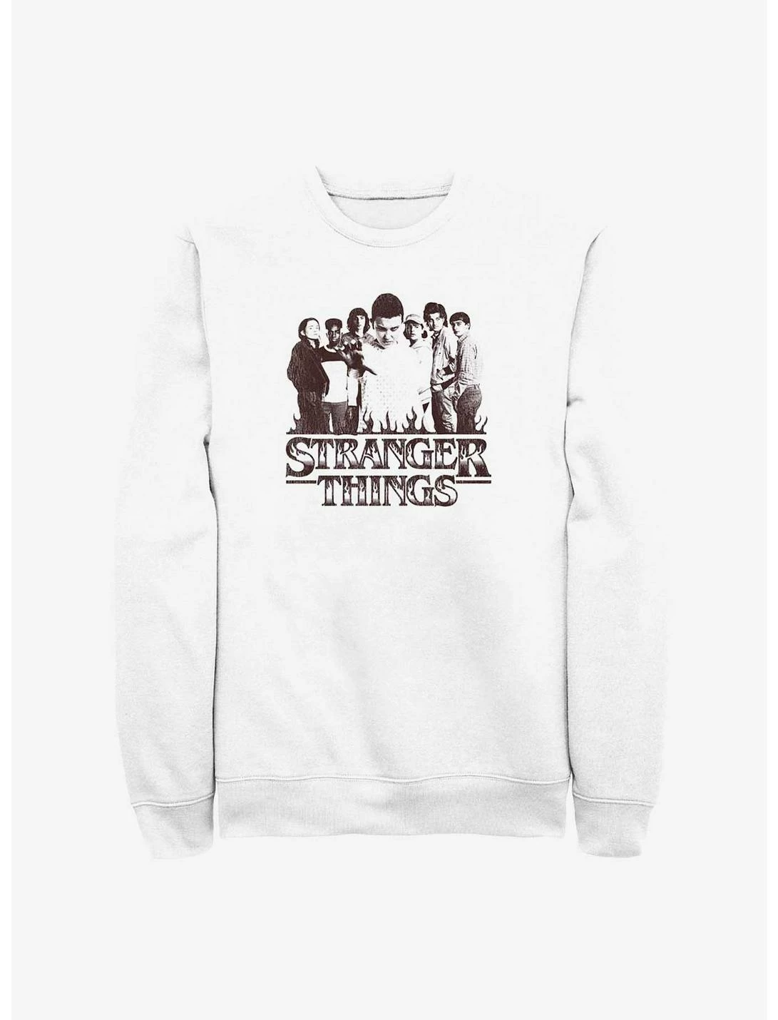 Null Stranger Things Group Focus Sweatshirt 1 Null Stranger Things Group Focus Sweatshirt