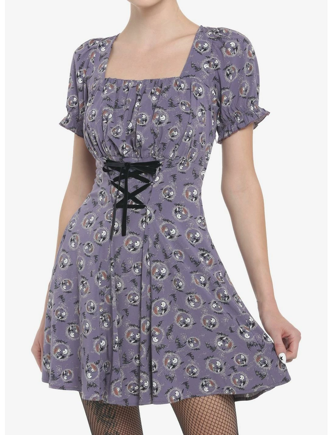 HUNIVERS Her Universe The Nightmare Before Christmas Jack & Sally Corset Dress 1 HUNIVERS Her Universe The Nightmare Before Christmas Jack & Sally Corset Dress