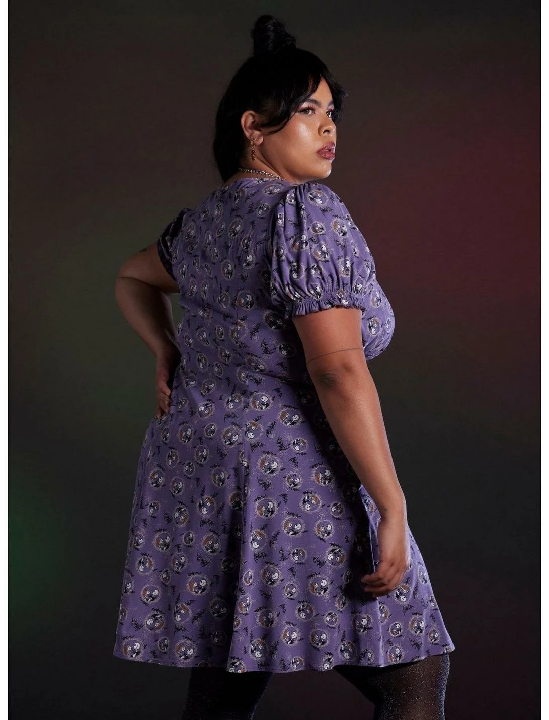 HUNIVERS Her Universe The Nightmare Before Christmas Jack & Sally Corset Dress Plus Size 3 HUNIVERS Her Universe The Nightmare Before Christmas Jack & Sally Corset Dress Plus Size - Image 3