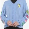 HUNIVERS Disney Alice In Wonderland Embroidered Cardigan