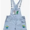 HUNIVERS Her Universe Disney Pixar Toy Story Characters Denim Shortalls Plus Size
