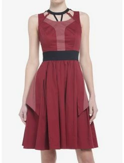 HUNIVERS Her Universe Marvel Doctor Strange In The Multiverse Of Madness Scarlet Witch Swing Dress 7 HUNIVERS Her Universe Marvel Doctor Strange In The Multiverse Of Madness Scarlet Witch Swing Dress -Dresses Online Store 19774790 av2