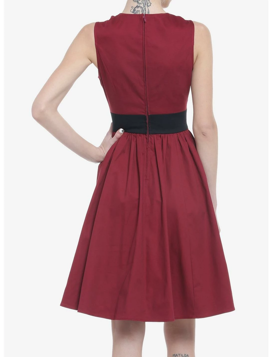 HUNIVERS Her Universe Marvel Doctor Strange In The Multiverse Of Madness Scarlet Witch Swing Dress 5 HUNIVERS Her Universe Marvel Doctor Strange In The Multiverse Of Madness Scarlet Witch Swing Dress - Image 5