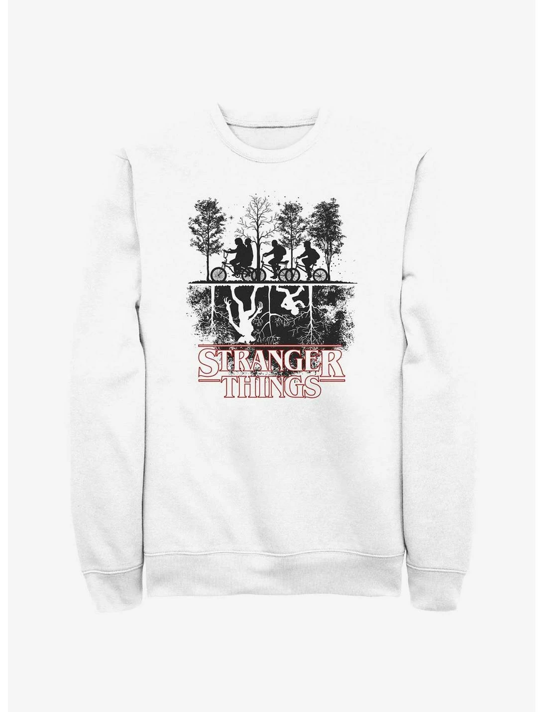 Null Stranger Things Upside Down Silhouette Sweatshirt 1 Null Stranger Things Upside Down Silhouette Sweatshirt