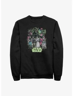 Null Star Wars Neon Grid Group Sweatshirt