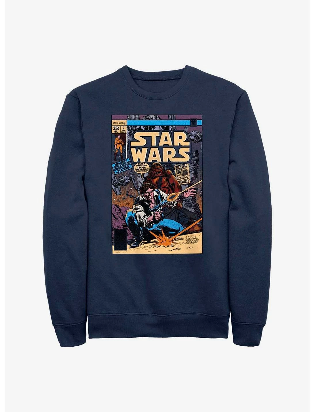 Null Star Wars Solo Comic Sweatshirt 1 Null Star Wars Solo Comic Sweatshirt