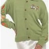 HUNIVERS Disney Chip 'N' Dale Collar Cardigan