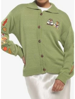 HUNIVERS Disney Chip 'N' Dale Collar Cardigan