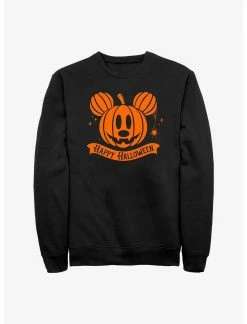 Null Disney Mickey Mouse Pumpkin Head Sweatshirt
