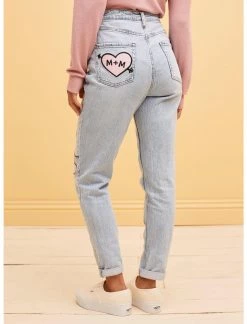 HUNIVERS Her Universe Disney Mickey Mouse & Minnie Mouse Mom Jeans -Dresses Online Store 19839609 av2