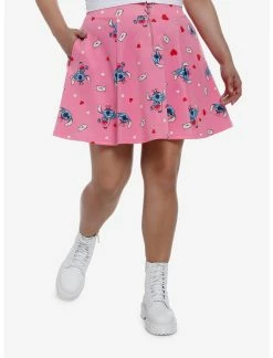 HUNIVERS Her Universe Disney Lilo & Stitch Lovebug Skirt Plus Size