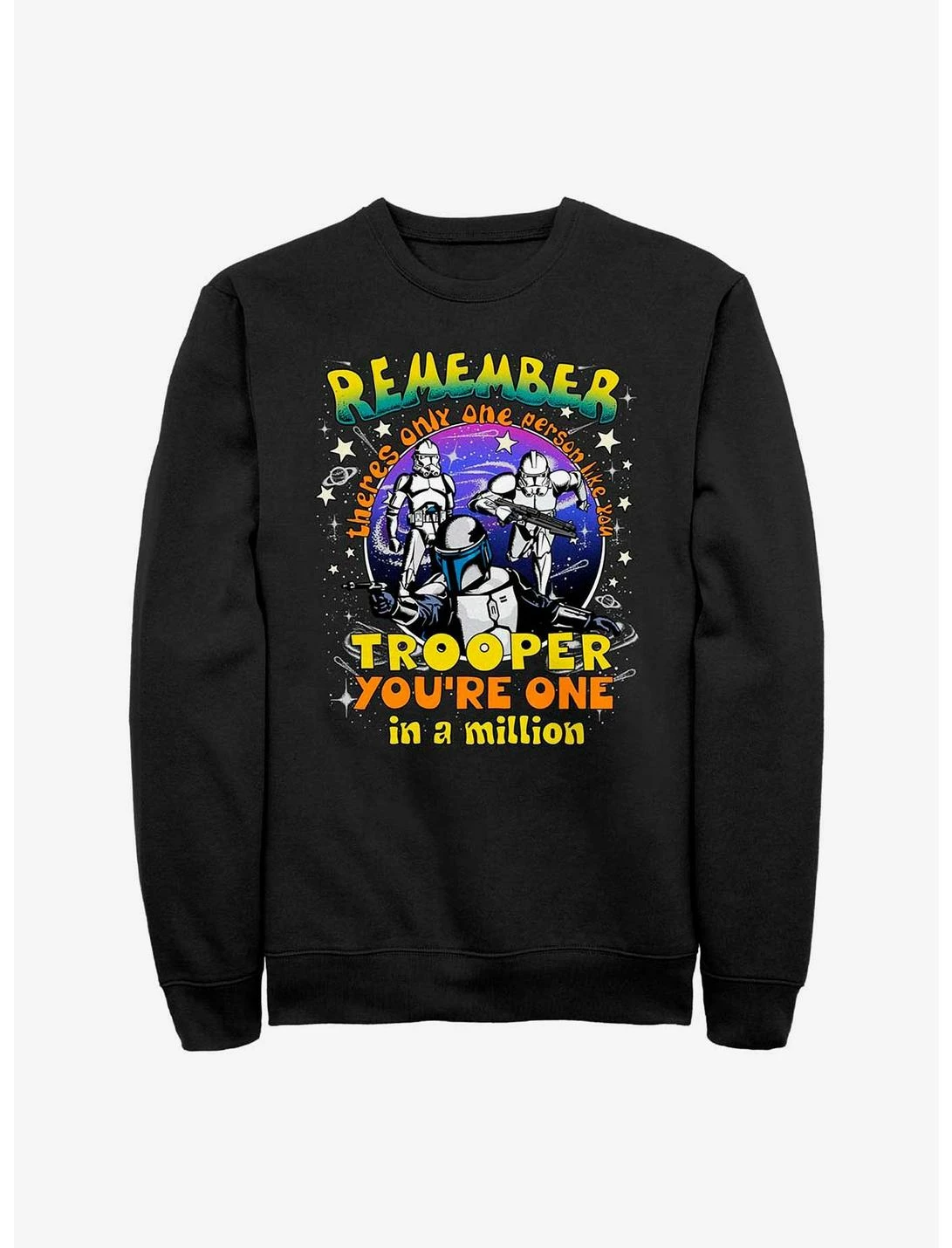 Null Star Wars One In A Million Trooper Sweatshirt 1 Null Star Wars One In A Million Trooper Sweatshirt