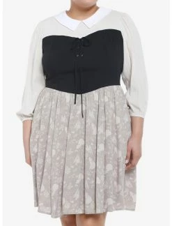 HUNIVERS Disney Sleeping Beauty Briar Rose Peasant Dress Plus Size