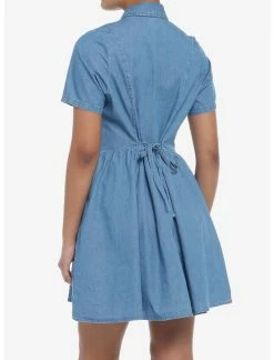 HUNIVERS Disney Winnie The Pooh Friends Denim Dress -Dresses Online Store 19882384 av2