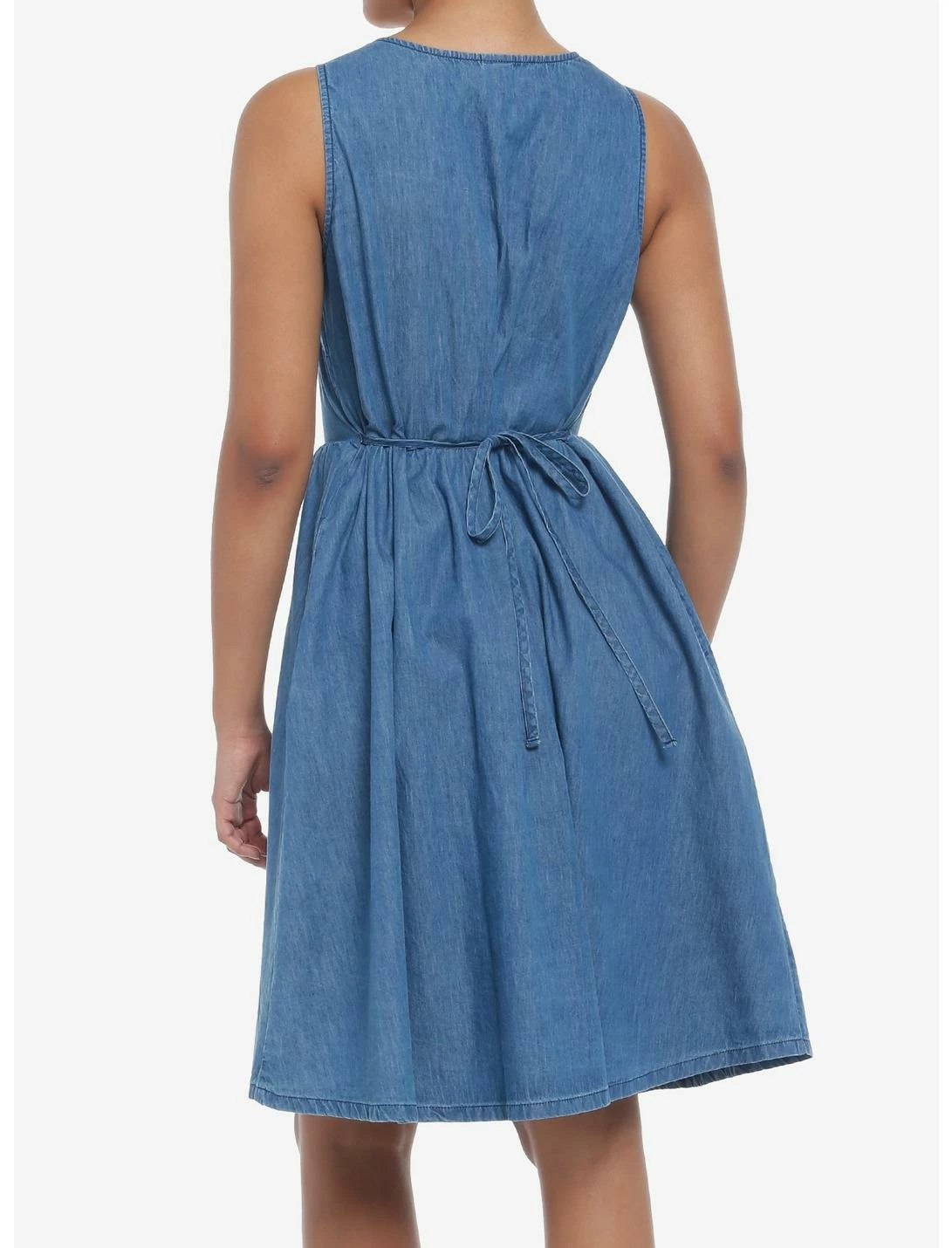 HUNIVERS Disney Bambi Forest Friends Denim Dress 3 HUNIVERS Disney Bambi Forest Friends Denim Dress - Image 3