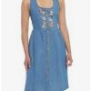 HUNIVERS Disney Bambi Forest Friends Denim Dress