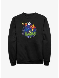Null Marvel Avengers World's Scariest Heroes Sweatshirt