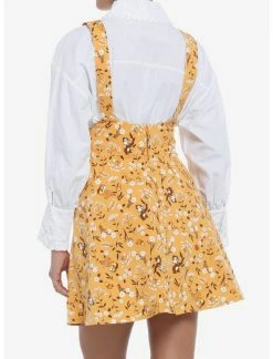 HUNIVERS Disney Chip 'N' Dale Fall Floral Suspender Skirt -Dresses Online Store 19933865 av2
