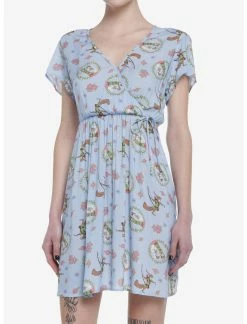 HUNIVERS Disney Robin Hood Faux Wrap Dress