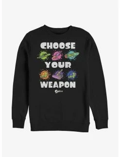Null Nintendo Splatoon Choose Your Weapons Sweatshirt