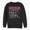 Null Stranger Things Stranger Monochromatic Group Sweatshirt