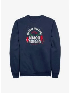 Null Stranger Things Season's Greetings From The Upside Down Sweatshirt