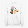 Null Pokémon Jigglypuff And Fennekin Gift Stocking Sweatshirt
