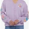 HUNIVERS Care Bears Cousins Lavender Skimmer Cardigan