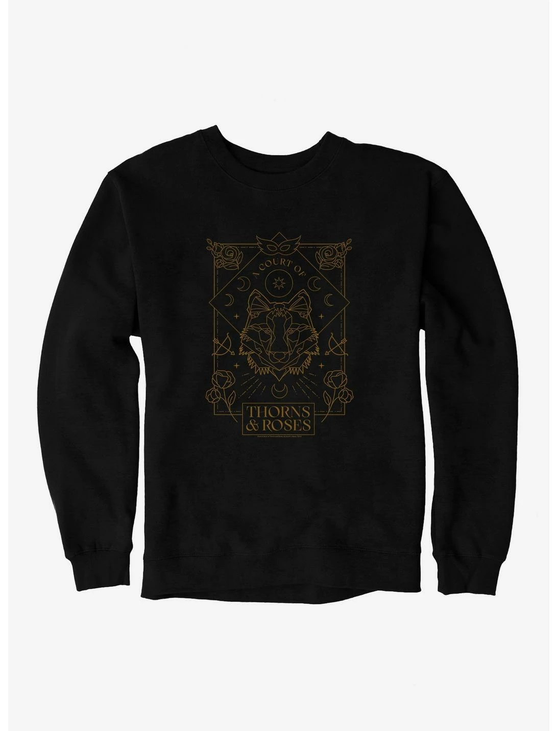 Null A Court Of Thorns & Roses Wolf Sweatshirt 1 Null A Court Of Thorns & Roses Wolf Sweatshirt