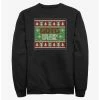 Null Marvel Guardians Of The Galaxy Ugly Christmas Sweater Pattern Holiday Special Sweatshirt