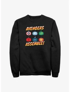 Null Marvel Avenger Pumpkins Assemble Sweatshirt