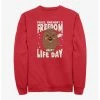 Null Star Wars Chewie Happy Life Day Sweatshirt